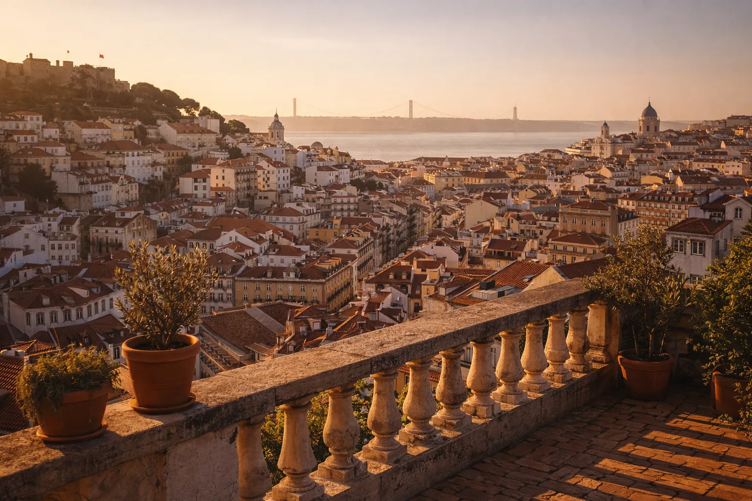 Lisbon Alcântara district and Belém