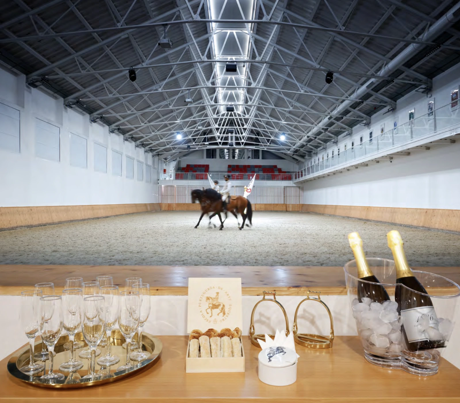 Henrique Calado Riding Ring at the Portuguese School of Equestrian Art in Sintra