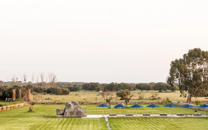 Estate pool at São Lourenço do Barrocal, Alentejo