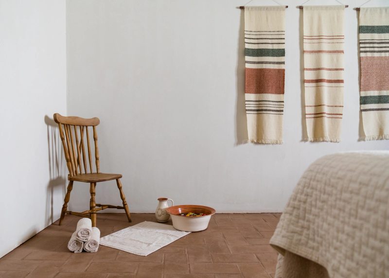 Susanne Kaufmann spa treatment room at São Lourenço do Barrocal, Alentejo