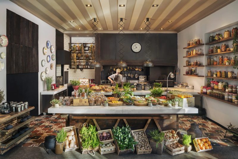 Open Kitchen dining at Six Senses Douro Valley, UNESCO Douro