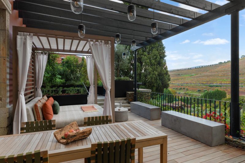 Vineyard room with private terrace at Six Senses Douro Valley, UNESCO Douro